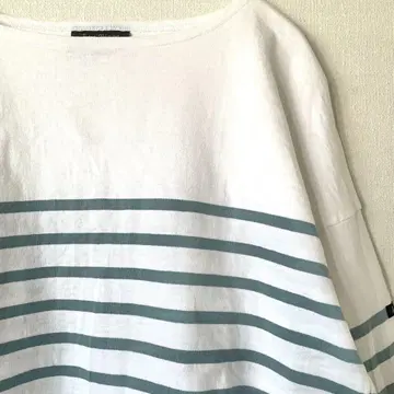 Le Minor 루미노아 SLOBE 별주 보더 티셔츠 패널 보더