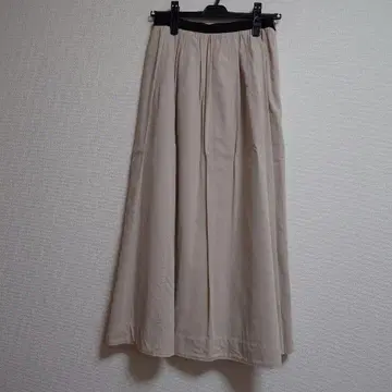 휴먼 우먼 롱 플레어 스커트