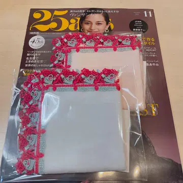 치카자와 레이스 뱅상캉 2장 세트 미사용 새상품