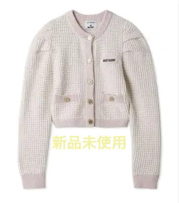 LILY BROWN MARY QUANT 트위드 니트 가디건