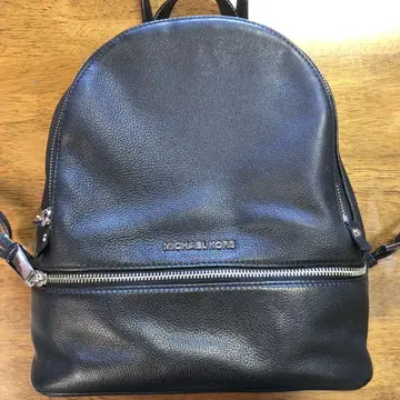 MICHAEL KORS 블랙 가죽 백팩