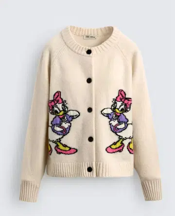 ZARA 해리 램버트 긴팔 가디건 Disney M 사이즈 택 포함 새상품