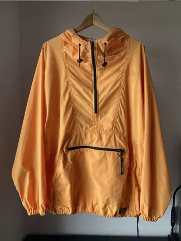 90s llbean 나일론 자켓 삼각형 택 오렌지 XL 정도