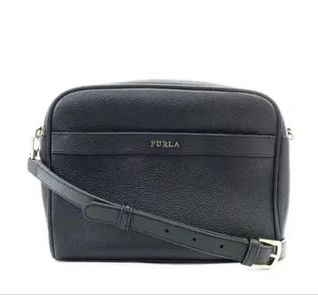FURLA 아브릴 블랙 가죽 숄더백