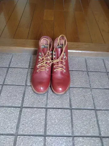 REGAL 하이컷 워크 부츠 홍차