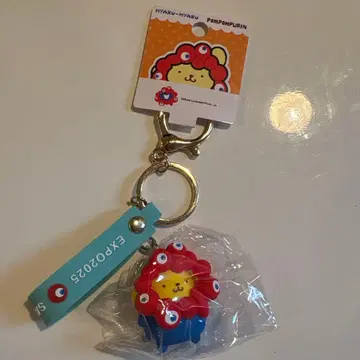 간사이 만박 한정판 산리오 미야쿠미야쿠 키링 폼폼푸딩