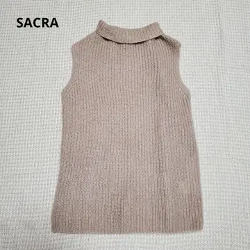 SACRA 모헤어 니트 베스트