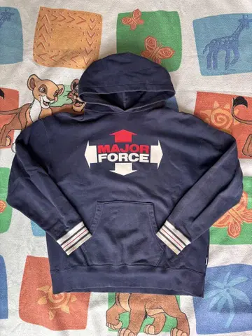 FILA MAJOR FORCE 후드티 XL 네이비