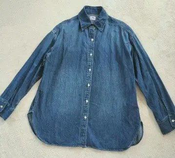 새상품급 24AW Lee x Deuxieme Classe 별주 데님 셔츠