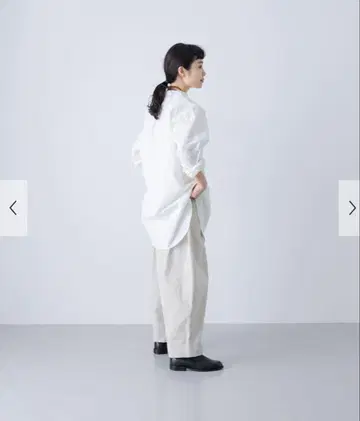 카구레 코튼 튜닉 셔츠