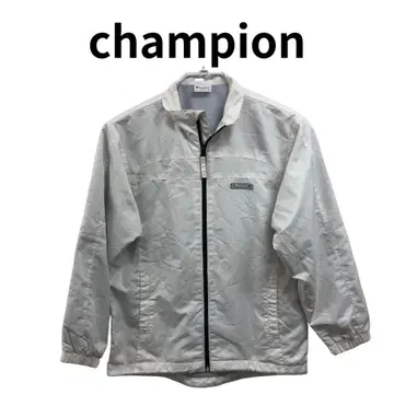 champion 챔피온 나일론 자켓 그레이 스탠드 카라