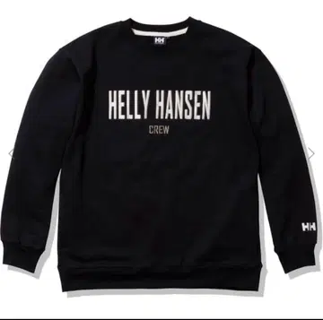 최종 가격 헬리한센 로고 맨투맨 블랙 M