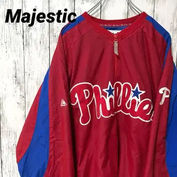C2587 Majestic 나일론 자켓 레드 해외 구제 의류