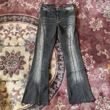 00s Miss sixty 그레이 플레어 부츠컷 데님 W26