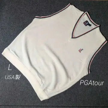 빈티지 90s PGAtour 골프 스웨터 베스트 니트 USA제