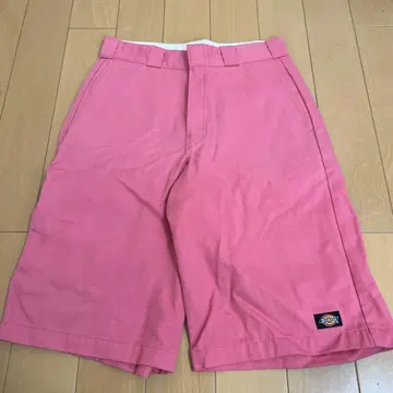 Dickies 하프 팬츠 핑크 30inch