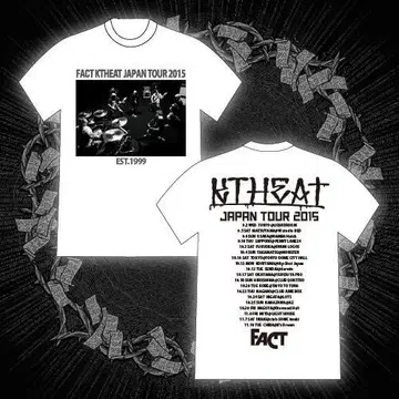 FACT 미사용 KTHEAT TOUR 2015 화이트/M GILDAN