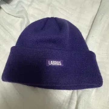 LABROS 보라색 니트 모자