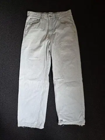 ZARA 데님 배기 팬츠 팬츠 42 (USA) 32 (MEX)