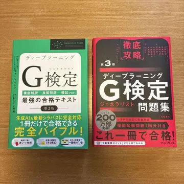 딥러닝 G ( 제너럴리스트 ) 최강의 합격 텍스트 & 문제집 2권 세트