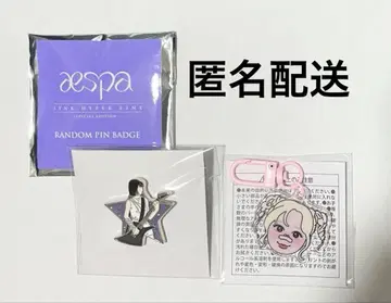aespa 핀 배지 아크릴 키링 윈터
