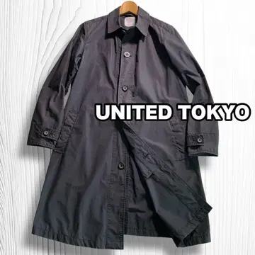 UNITED TOKYO 스텐카라 코트 롱 코트 일본제 네이비 S