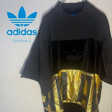 adidas originals 반팔 티셔츠 블랙 골드