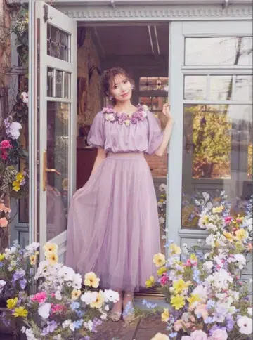 Maison de FLEUR x 아이냥 라푼젤 원피스