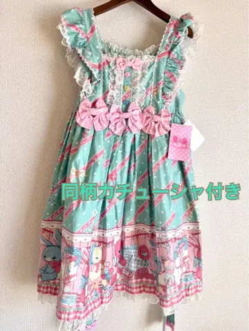 Angelic Pretty MELODY TOYS JSK 민트 + 머리띠