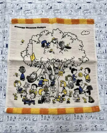 스누피 뮤지엄 워시 타월 핸드 타월