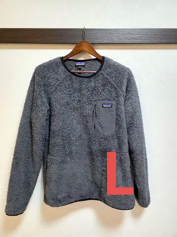 [ L ] patagonia 남성용 로스 가토스 크루 그레이