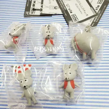 쥐 군의 조끼 표식 액세서리 전 5종 가챠가챠