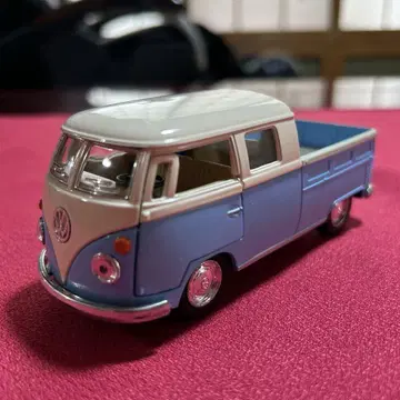 폭스바겐 버스 더블캡 픽업 미니카 킨스마트