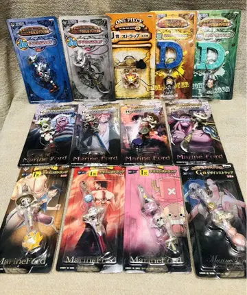 원피스 제일복권 스트랩 묶음 판매 13점