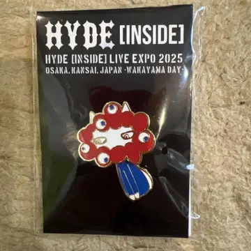 EXPO2025 HYDE 미야쿠미야쿠 핀 배지 edyh 에디