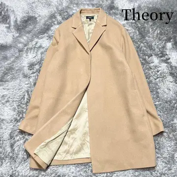 띠어리 울 체스터 코트 베이지 M 사이즈 새상품급