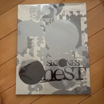 [ 미사용 새상품 ] SixTONES OneST 굿즈 팜플렛