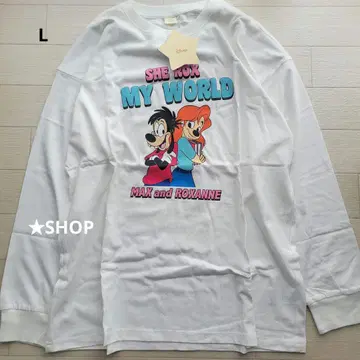 디즈니 맥스 록산느 긴팔 롱t L