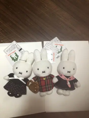 미피 POP UP 유라쿠초 마스코트 3종 세트