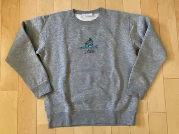 Left Alone 그레이 맨투맨 트레이닝복