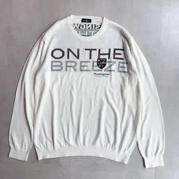 Munsingwear 먼싱웨어 얇은 소재 니트 3L