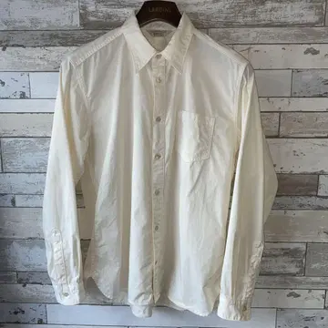 ORGUEIL work shirt 워크 셔츠 미색 size 40 일본제