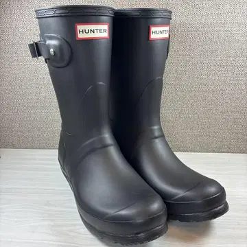 [ 미사용급 ] HUNTER 헌터 여성용 장화 블랙 23cm