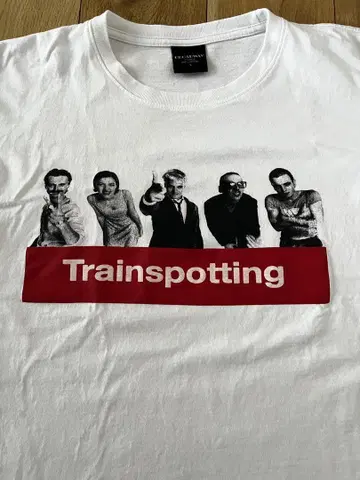Trainspotting T셔츠 화이트