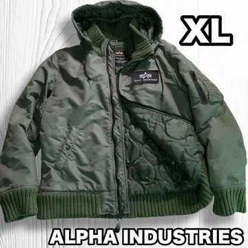 ALPHA INDUSTRIES MA-1 플라이트 자켓 XL 올리브