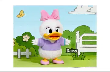 미키 패밀리 봉제 인형 키체인 데이지 팝마트