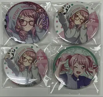 뱅드림! BanG Dream! 캔뱃지 마루야마 아야 4개 세트