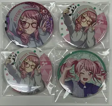 뱅드림! BanG Dream! 캔뱃지 마루야마 아야 4개 세트