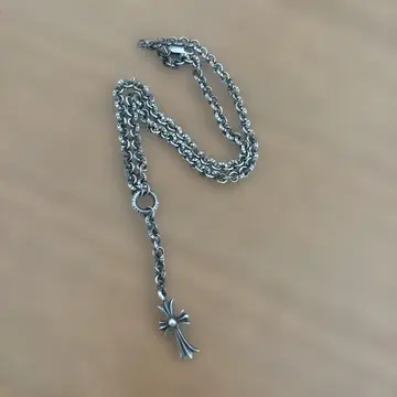 silver925 크로스 목걸이 50cm