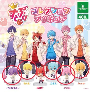 스토푸리 컬렉션 피규어 (나나모리, 루토, 코론, 사토미, 젤)